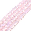 AB Color Plate Glass Beads Strands EGLA-P051-06A-C01-2