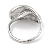 Open 304 Stainless Steel Finger Rings for Women RJEW-B070-01P-3