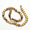 Electroplate Non-magnetic Synthetic Hematite Bead Strands G-F300-24D-03-2