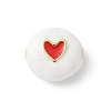 Brass Enamel Beads KK-P294-52G-02-1
