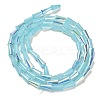 Baking Paint Glass Beads Strands DGLA-D001-03G-2