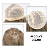 PP Plastic Long Wavy Curly Hairstyle Doll Wig Hair DIY-WH0304-260-3