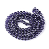 Drawbench Transparent Glass Beads Strands GLAD-Q012-8mm-17-2