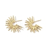 201 Stainless Steel Sun Stud Earrings EJEW-D084-14G-1