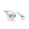 925 Sterling Silver Box Clasps STER-T007-135P-2