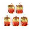 Gradient Color Glass Pendants GLAA-S193-008-A01-1