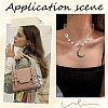10Pcs 5 Styles Tibetan Style Alloy Lobster Claw Clasps FIND-YW0009-89-6