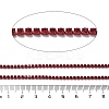 Iron Rhinestone Glass Cup Chain CH-U001-01J-3