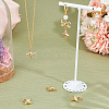 6Pcs Rack Plating Brass Pendants KK-BBC0012-56-4