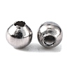 Tarnish Resistant 304 Stainless Steel Round Beads STAS-N020-16-4mm-1