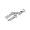 Non-Tarnish Mother's Day 304 Stainless Steel Pendants STAS-U002-10P-2