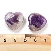 Heart Natural Amethyst Palm Stones G-C134-06A-26-3