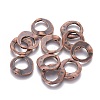 Tibetan Style Irregular Ring Bead Frames LS-X-RLF10246Y-NF-1