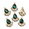 Glass Rhinestone Pendants FIND-TAC0017-07LG-10-1
