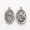 Tibetan Style Alloy Pendants TIBE-Q078-06AS-RS-1