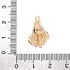 Brass Micro Pave Cubic Zirconia Pendants KK-D288-02G-3