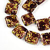 Synthetic Turquoise Beads Strands TURQ-T004-09A-09-2