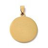 201 Stainless Steel Pendants FIND-Z002-03G-2