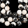 Natural Zebra Jasper Beads Strands G-C249-A15-16mm-5
