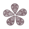 430 Stainless Steel Filigree Pendants LS-X-STAS-S108-15C-1