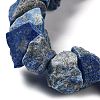 Raw Rough Natural Lapis Lazuli Beads Strands G-P528-A14-01-3