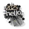New Year's party Iron Hair Clip OHAR-R102-01L-1