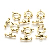 Tibetan Style Toggle Clasps LS-GLF5026Y-NF-1