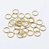 925 Sterling Silver Saw Cut Open Jump Rings STER-F036-02G-0.9x4mm-1