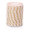 4-Ply Polycotton Cord with Metallic Thread X1-OCOR-Z003-D33-1
