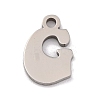 Non-Tarnish 201 Stainless Steel Charms STAS-U016-01P-G-1