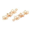Brass with Glass Pendants KK-G468-48G-2