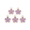 Alloy Enamel Pendants ENAM-S121-052E-2