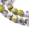 Natural Persian Jade Beads Strands G-E531-C-17-3