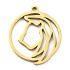 304 Stainless Steel Pendants STAS-Z043-01E-1