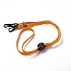 Polyester Hat Flexible Removable Chin Cord OCOR-WH0064-25J-1