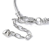 Ocean Theme European Beads Charm Bracelet Set for Women BJEW-JB11587-03-4