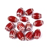 Handmade Millefiori Glass Barrel Beads LS-LA-N002-04A-1