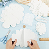 Felt 3D Colud Hanging Ceiling Ornaments HJEW-WH20010-07B-3