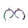 Ion Plating(IP) 304 Stainless Steel Pendants STAS-C066-22M-1