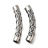 304 Stainless Steel Tube Beads STAS-D382-13AS-1