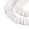 Natural White Jade Beads Strands G-T144-49A-01-3