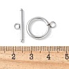 304 Stainless Steel Toggle Clasps STAS-Z124-01C-P-3