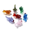 Handmade Lampwork Bumpy Beads LAMP-F020-33A-1