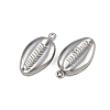 304 Stainless Steel Pendants STAS-L297-15A-P-2