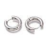 Tarnish Resistant 201 Stainless Steel Huggie Hoop Earrings EJEW-O095-05-26-2