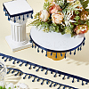 3 Yards Polyester Acrylic Beaded Trim OCOR-OC0001-88A-4