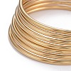 Ion Plating(IP) 7Pcs Fashion 304 Stainless Steel Plain Bangles BJEW-L664-022B-G01-2