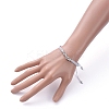 Adjustable Nylon Thread Braided Bead Bracelets BJEW-JB05289-03-4