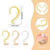 30Pcs 3 Colors Alloy Ear Cuff Findings FIND-TA0004-49-3