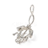 Alloy Bead Cage Pendants FIND-M012-01P-P-2